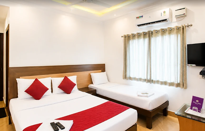 Triple Bed room, double and single bed